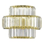 SL1622.311.01 Светильник настенный ST-Luce Латунь/Прозрачный LED 1*21W 4000K TIVOLI