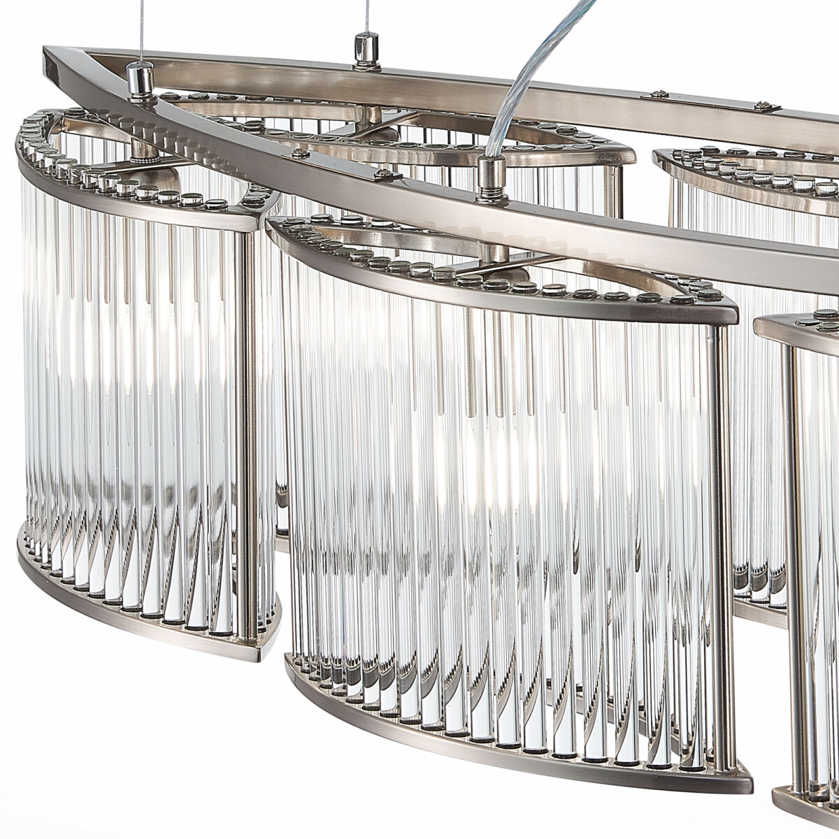 SL1627.103.06 Люстра подвесная ST-Luce Хром/Прозрачный E14 6*40W VELLETRI — изображение 4