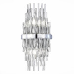 SL1628.101.02 Бра ST-Luce Хром/Прозрачный, Хром E14 2*40W TERAMO