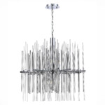 SL1628.103.08 Люстра подвесная ST-Luce Хром/Прозрачный, Хром E14 8*40W TERAMO — изображение 2