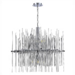 SL1628.103.12 Люстра подвесная ST-Luce Хром/Прозрачный, Хром E14 12*40W TERAMO — изображение 2