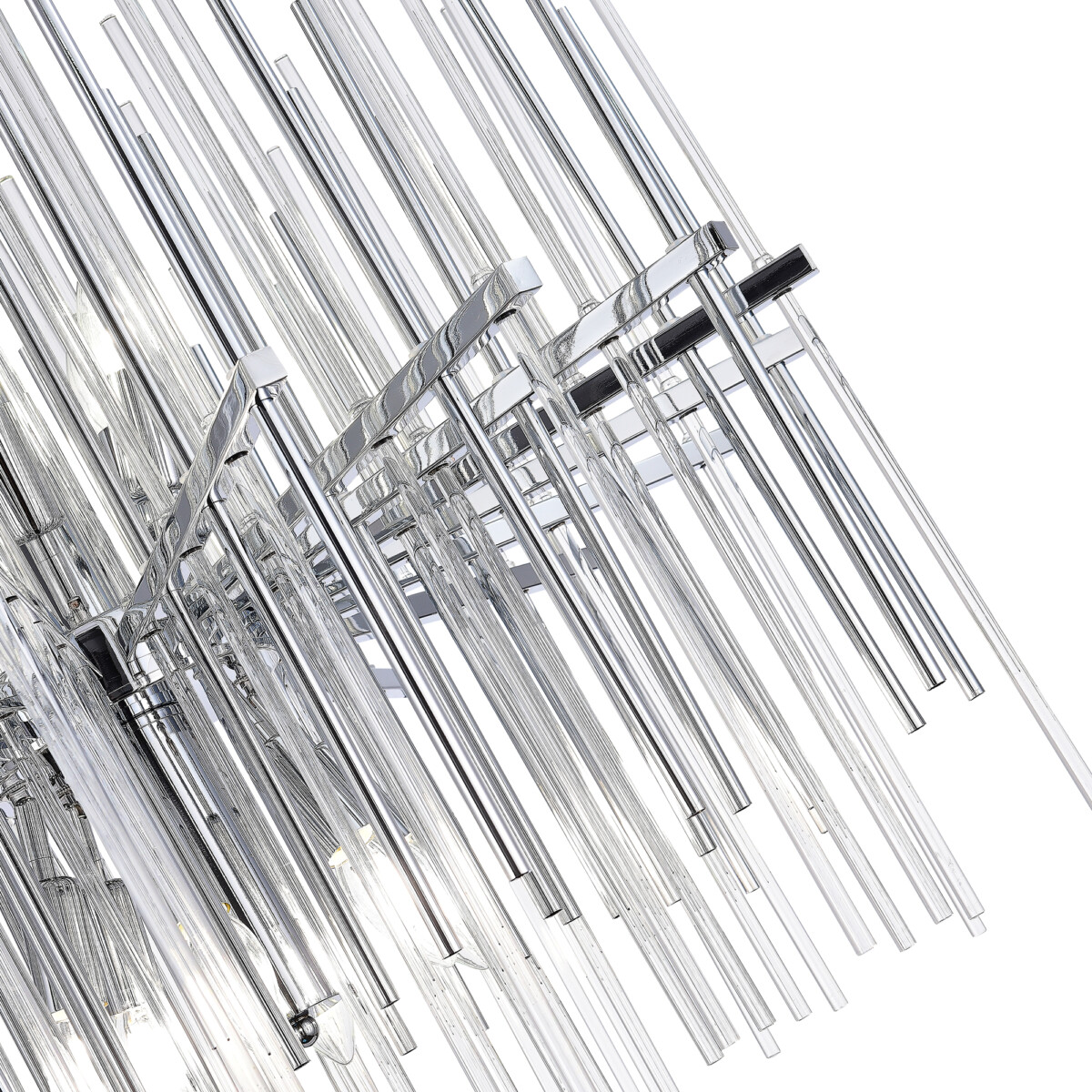 SL1628.103.12 Люстра подвесная ST-Luce Хром/Прозрачный, Хром E14 12*40W TERAMO — изображение 3