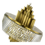 SL1635.303.13 Люстра подвесная ST-Luce Латунь/Прозрачный E14 13*40W NARI — изображение 3