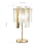 SL1636.204.03 Прикроватная лампа ST-Luce Золотистый/Белый, Золотистый E14 3*40W SCOLARE — изображение 3