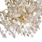 SL1650.303.08 Люстра подвесная ST-Luce Латунь/Прозрачный, Золотой E14 8*60W RAVELLO — изображение 3