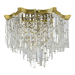 SL1659.302.10 Светильник потолочный ST-Luce Латунь/Прозрачный E14 10*60W OFELIA — изображение 2