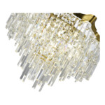 SL1659.303.10 Светильник подвесной ST-Luce Латунь/Прозрачный E14 10*60W OFELIA — изображение 3