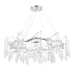 SL1660.103.12 Светильник подвесной ST-Luce Хром/Хром, Прозрачный G9 12*5W 4000K TEARDROPS — изображение 2