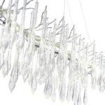 SL1660.113.12 Светильник подвесной ST-Luce Хром/Хром, Прозрачный G9 12*5W 4000K TEARDROPS — изображение 3