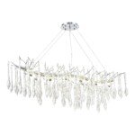 SL1660.113.12 Светильник подвесной ST-Luce Хром/Хром, Прозрачный G9 12*5W 4000K TEARDROPS — изображение 4