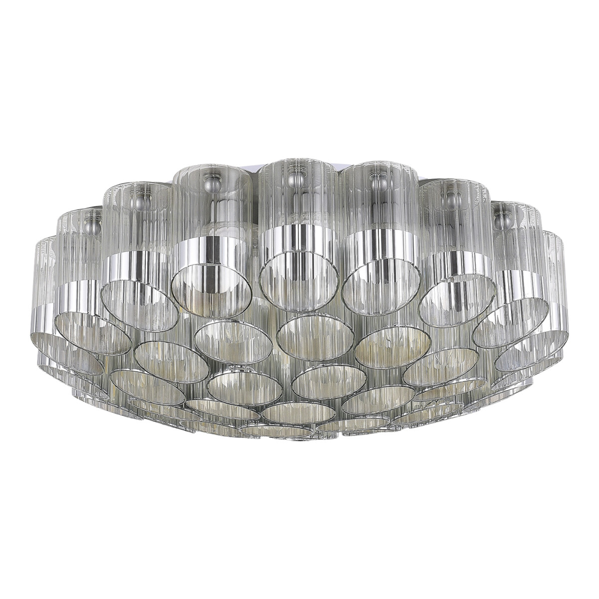 SL1662.102.19 Светильник потолочный ST-Luce Никель/Никель, Прозрачный E14 19*60W ACCORD — изображение 2