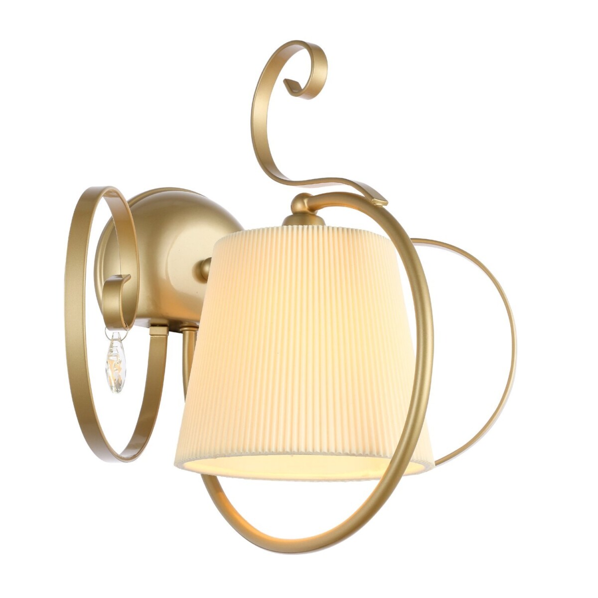 SL177.201.01 Светильник настенный Золотистый/Белый E14 1*40W AZZURRO — изображение 2