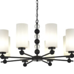 SL2003.403.08 Светильник подвесной ST-Luce черный/белый E27 8*40W AURORA — изображение 3