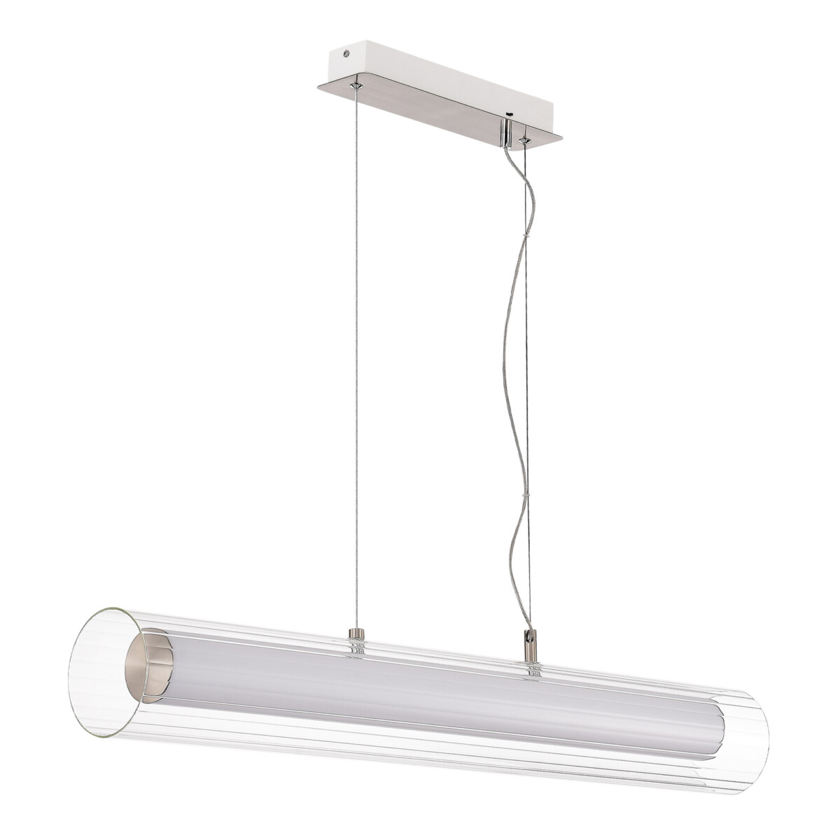 SL2010.103.01 Светильник подвесной ST-Luce Никель/Белый, Прозрачный LED 1*33W 3000K/4000K ENFYS — изображение 2