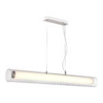 SL2010.113.01 Светильник подвесной ST-Luce Никель/Белый, Прозрачный LED 1*40W 3000K/4000K ENFYS — изображение 3