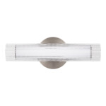 SL2010.121.01 Светильник настенный ST-Luce Никель/Белый, Прозрачный LED 1*7W 3000K/4000K ENFYS — изображение 2