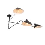 SL305.402.03 Люстра потолочная ST-Luce Черный/Черный, Белый E27 3*60W SPRUZZO — изображение 2