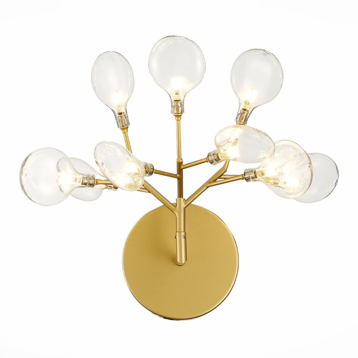 SL411.201.09 Бра ST-Luce Золотистый/Прозрачный G4 9*1,5W RICCARDO — изображение 3