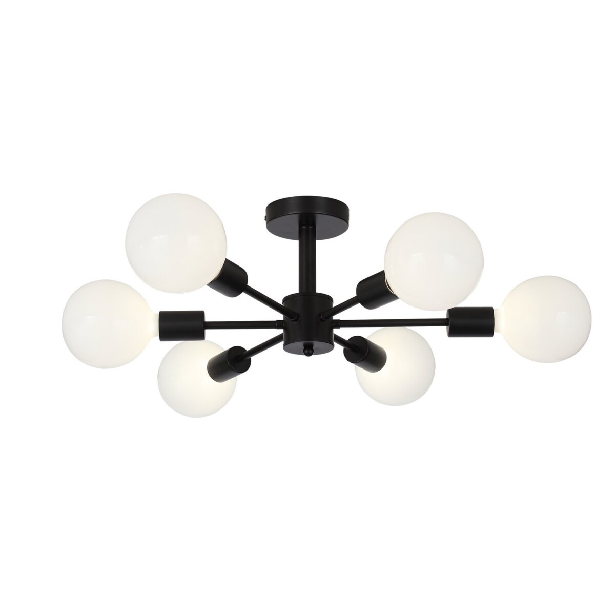 SL419.402.06 Светильник потолочный Черный E27 6*60W ANO — изображение 2