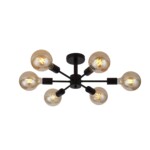 SL419.402.06 Светильник потолочный Черный E27 6*60W ANO — изображение 5