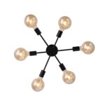 SL419.402.06 Светильник потолочный Черный E27 6*60W ANO — изображение 7