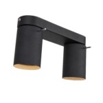 SL597.401.02 Спот ST-Luce Черный, Хром/Черный GU10 LED 2*3W Потолочные светильники — изображение 3