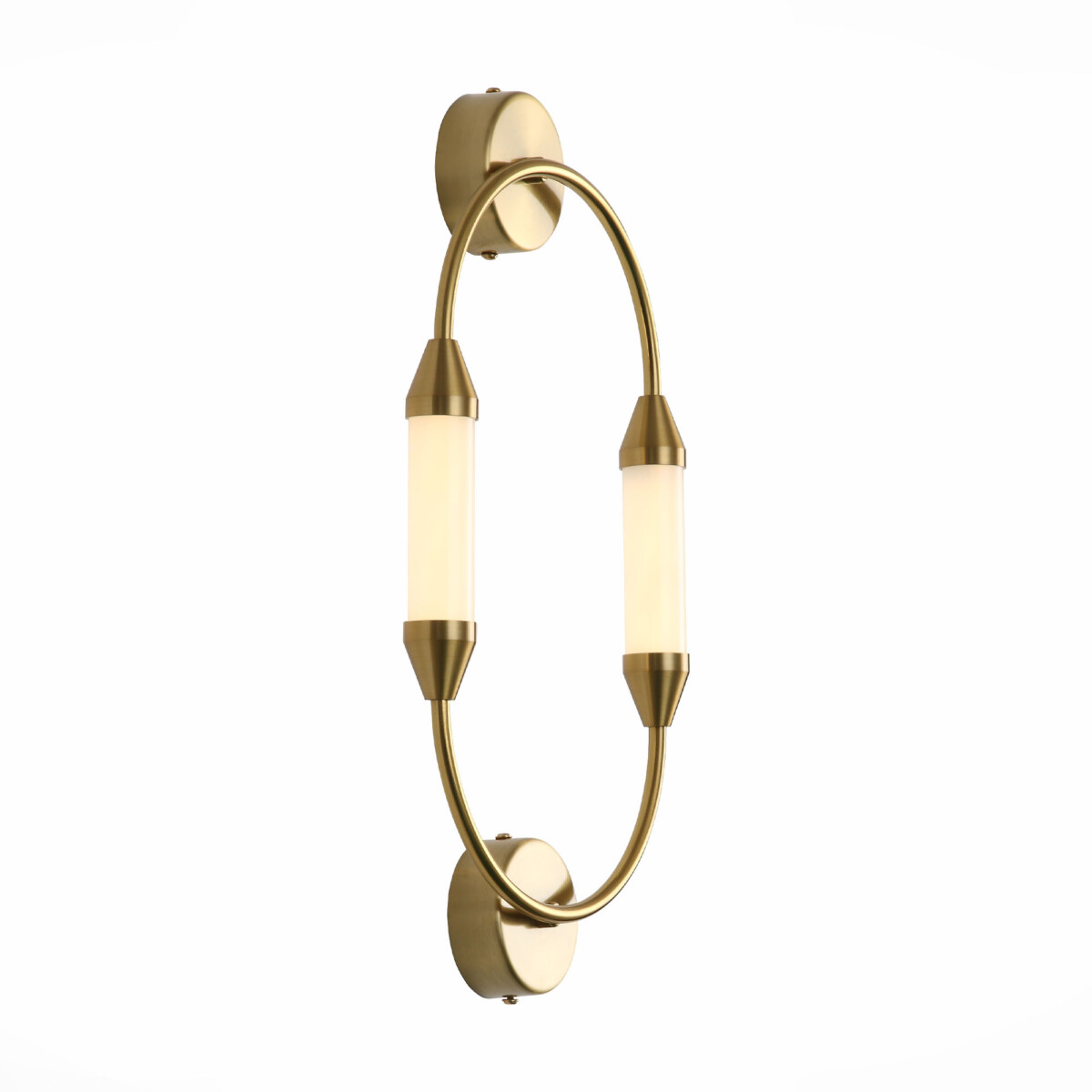 SL6004.301.02 Бра ST-Luce Латунь/Белый LED 2*4W 3000K OLBIA — изображение 3