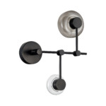 SL6005.401.02 Светильник настенный ST-Luce Черный/Дымчатый, Прозрачный LED 2*3W 3000K VALLO — изображение 2