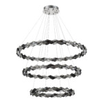 SL6009.103.03 Люстра подвесная ST-Luce Хром/Прозрачно-Дымчатый LED 1*75W 3000K DIAMANTA — изображение 2