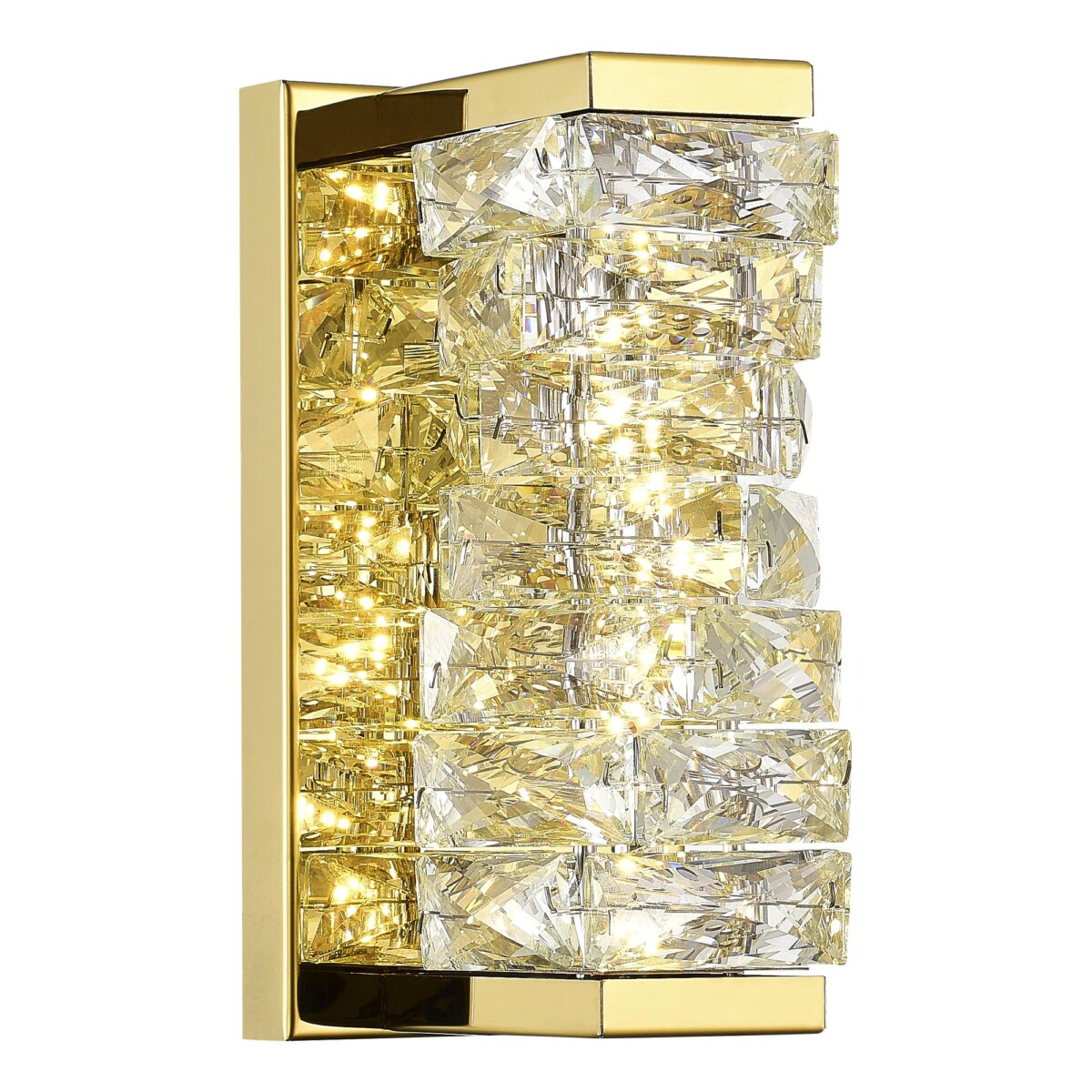 SL6010.201.08 Бра ST-Luce Золотистый/Прозрачный LED 1*8W ESPIRA — изображение 1