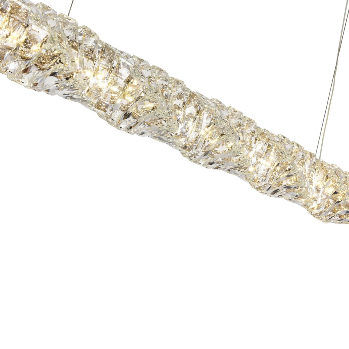 SL6010.203.30 Светильник подвесной ST-Luce Золотистый/Прозрачный LED 1*30W ESPIRA — изображение 3