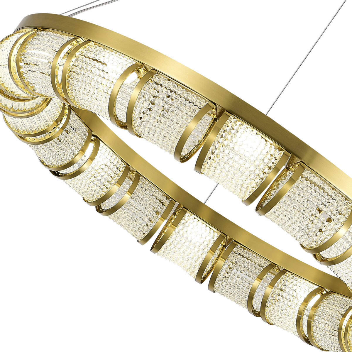 SL6011.303.01 Светильник подвесной ST-Luce Латунь/Прозрачный LED 1*50W ESME — изображение 5