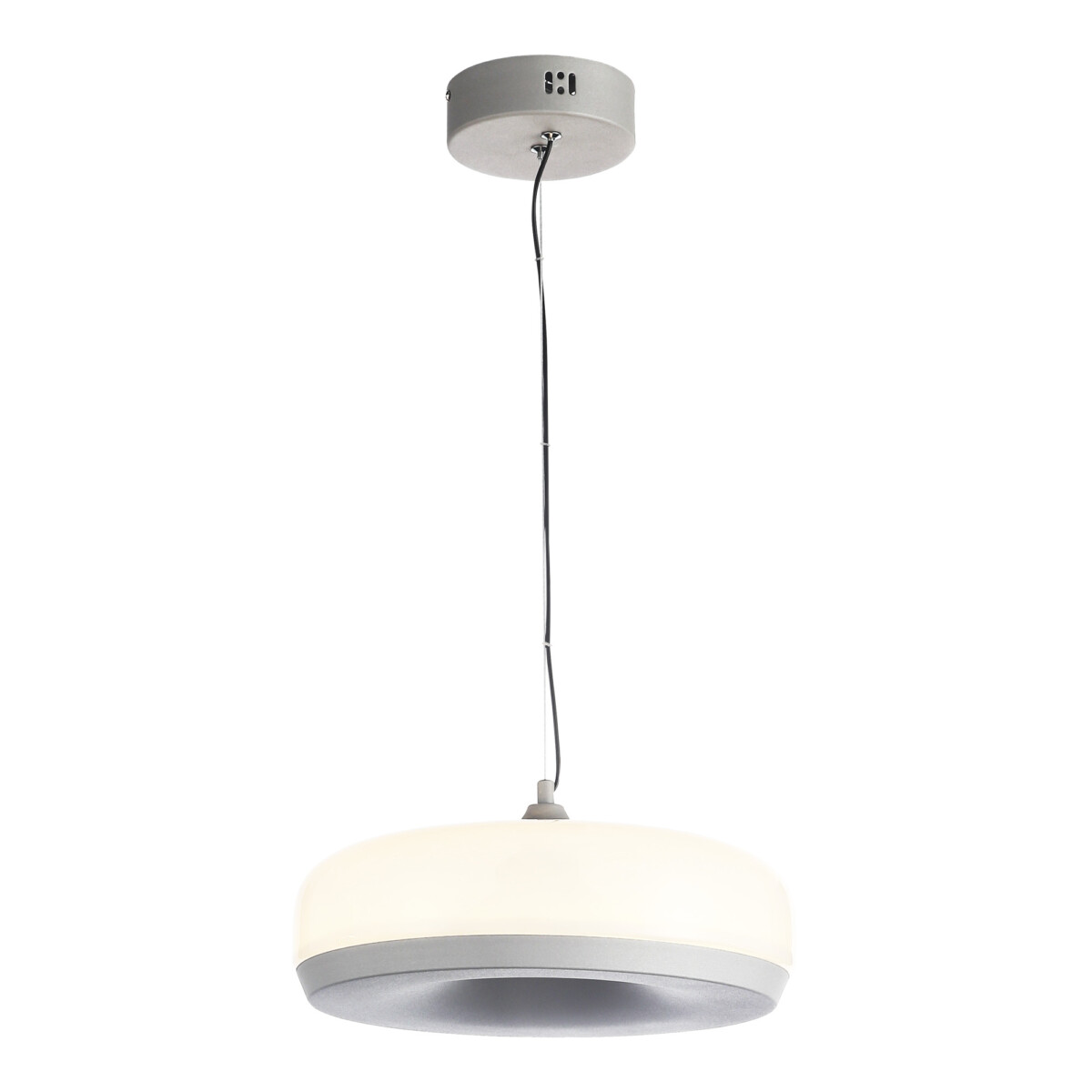 SL6014.503.01_01W SL6014.503.01 Светильник подвесной ST-Luce Серый/Молочный LED 1*42W 3000K RIPPLE — изображение 1