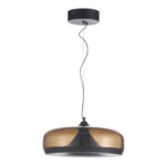 SL6014.603.01 Светильник подвесной ST-Luce Черный/Коричневый, с пузырьками LED 1*42W 3000K RIPPLE — изображение 2