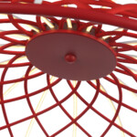 SL6016.603.01 Светильник подвесной ST-Luce Красный/Красный LED 1*20W 3000K BOUND — изображение 4