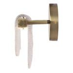 SL6021.201.06 Светильник настенный ST-Luce золотистый/прозрачный LED 1*6W 3000K VOILE — изображение 3