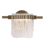 SL6021.201.06 Светильник настенный ST-Luce золотистый/прозрачный LED 1*6W 3000K VOILE — изображение 4