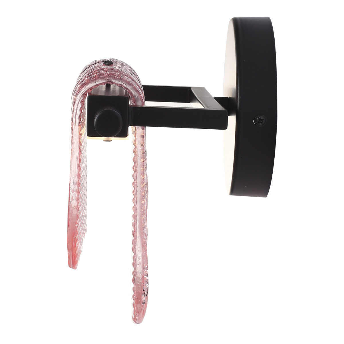 SL6021.401.06 Светильник настенный ST-Luce черный/розовый LED 1*6W 3000K VOILE — изображение 3