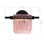 SL6021.401.06 Светильник настенный ST-Luce черный/розовый LED 1*6W 3000K VOILE — изображение 6