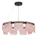 SL6021.403.54 Светильник подвесной ST-Luce черный/розовый LED 1*54W 3000K VOILE — изображение 2