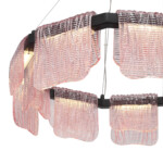 SL6021.403.54 Светильник подвесной ST-Luce черный/розовый LED 1*54W 3000K VOILE — изображение 3