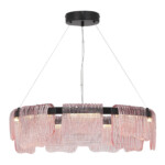 SL6021.403.54 Светильник подвесной ST-Luce черный/розовый LED 1*54W 3000K VOILE — изображение 4