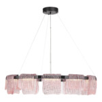 SL6021.403.66 Светильник подвесной ST-Luce черный/розовый LED 1*66W 3000K VOILE — изображение 4