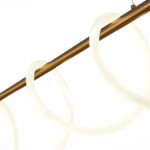 SL6102.303.45 Светильник подвесной ST-Luce Латунь/Белый LED 1*45W 4000K SAGRATO — изображение 4