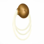 SL6102.311.30 Светильник настенный ST-Luce Латунь/Белый LED 1*30W 4000K SAGRATO — изображение 3