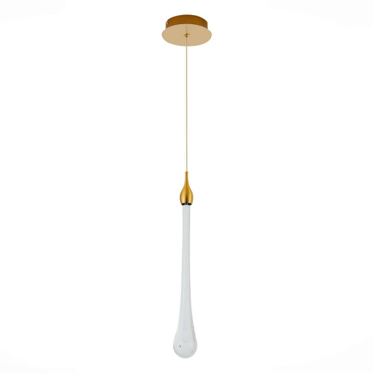 SL6103.203.01 Подвес ST-Luce Золотистый/Прозрачный LED 1*3W 4000K Faenza — изображение 2