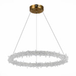 SL6105.203.01 Люстра подвесная ST-Luce Золотистый/Прозрачный LED 1*58W 3000 - 6500K Lucchero — изображение 2