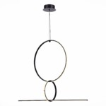 SL6113.433.01 Светильник подвесной ST-Luce Черный LED 1*50W 3000K GAIA