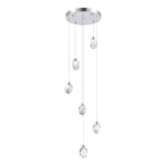 SL6114.103.06 Светильник подвесной ST-Luce Хром/Прозрачный LED 6*3W 3000K CASCATO — изображение 2