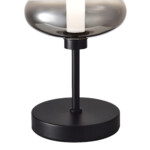 SL6119.404.18 Прикроватная лампа ST-Luce Черный/Дымчато-Серый LED 1*18W 3000K PERLINA — изображение 5